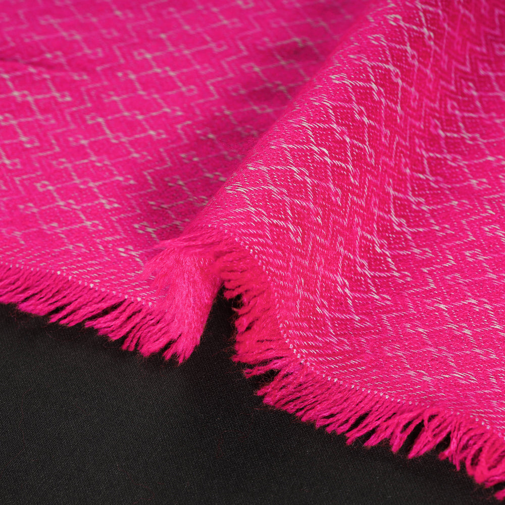 Pink - Acrylic Fine Wool Fabric 15