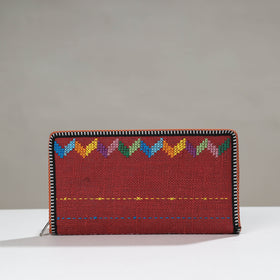  Tribal Hand Embroidered Jute Passport Cover Online at iTokri.com 