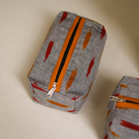 Handcrafted Fabric Toiletry Bags (Set of 3) 28