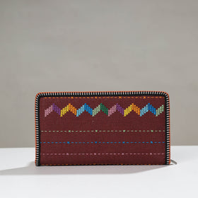  Tribal Hand Embroidered Jute Passport Cover Online at iTokri.com 