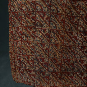 Pedana Kalamkari Block Print Kota Doria Cotton 2pc Unstitched Dress Material Kurta Set 42