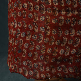 Pedana Kalamkari Block Print Kota Doria Cotton 2pc Unstitched Dress Material Kurta Set 43