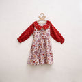 Pure Cotton Girls Frock Dress in Sanganeri Floral Print (3-4 Years) 10