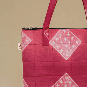 Handcrafted Quilted Handbag 15