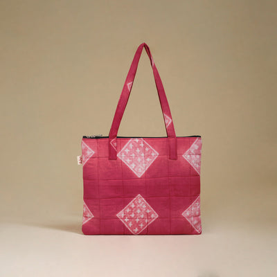 Handcrafted Quilted Handbag 15