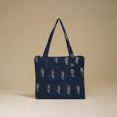Handcrafted Quilted Handbag 17