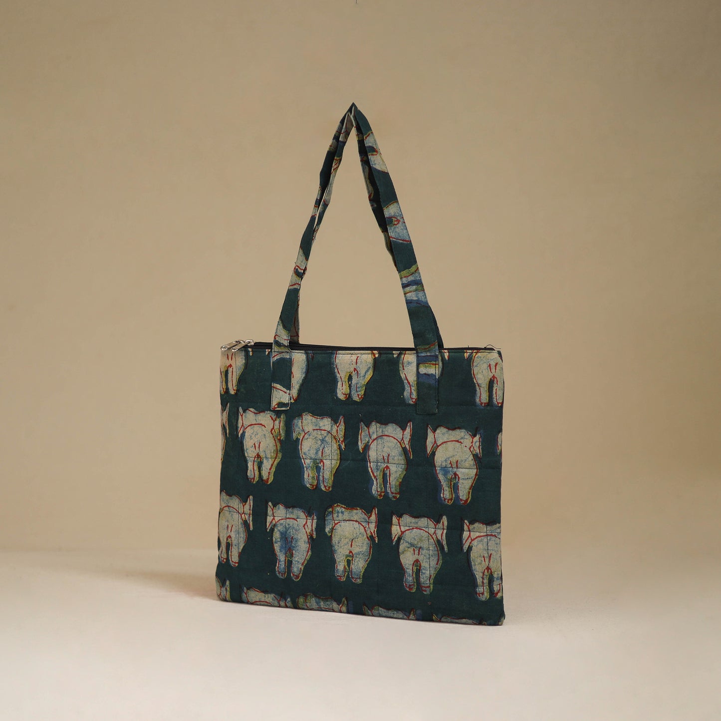 Handcrafted Quilted Handbag 19