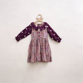 Pure Cotton Girls Frock Dress in Sanganeri Floral Print (3-4 Years) 13