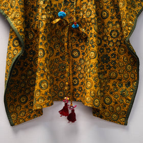 Yellow - cotton kids kaftan (3-4 years) 41 - handcrafted