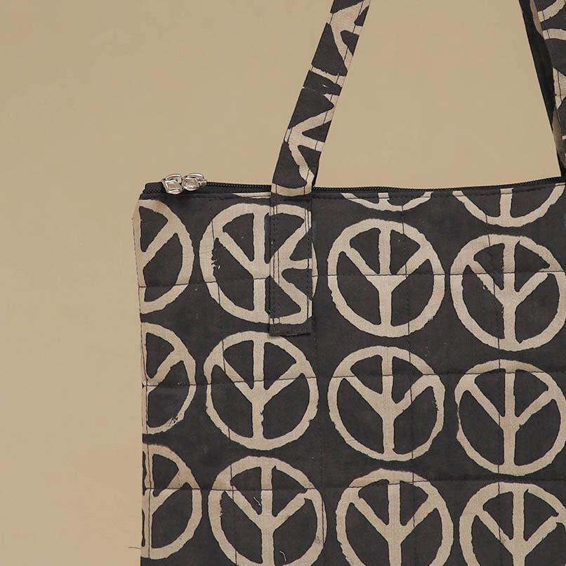 Handcrafted Quilted Handbag 24