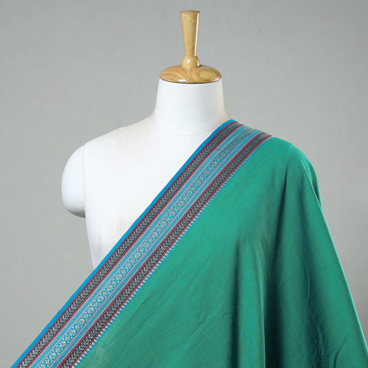 Prewashed Dharwad Cotton Thread Border Fabric 18