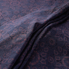 Grey - pure wool handloom natural dyed fabric 10