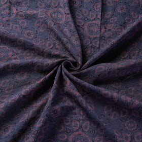 Grey - pure wool handloom natural dyed fabric 10