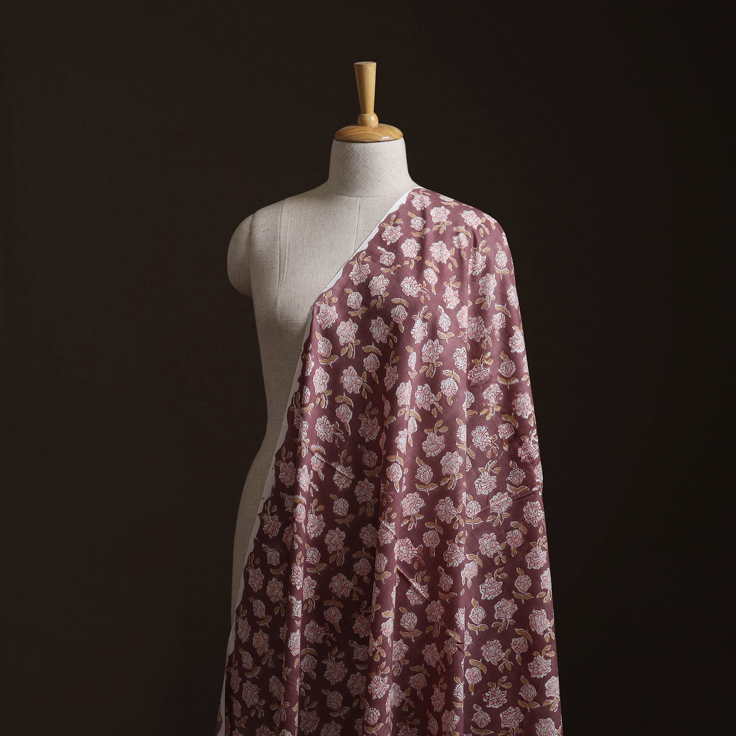 Sanganeri Hand Block Print Cotton Fabric 02