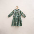 Pure Cotton Girls Frock Dress in Sanganeri Floral Print (3-4 Years) 17
