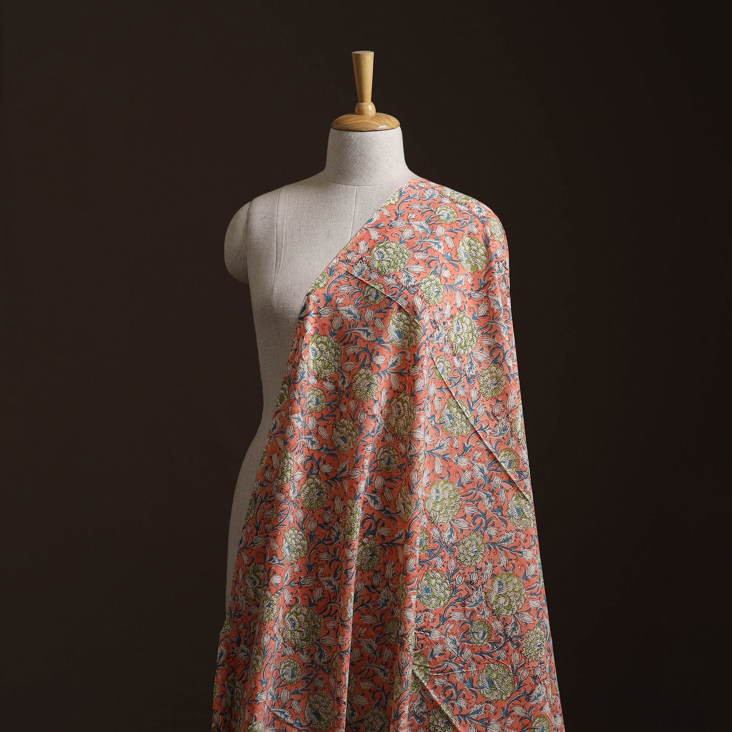 Sanganeri Hand Block Print Cotton Fabric 03