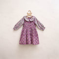 Pure Cotton Girls Frock Dress in Sanganeri Floral Print (3-4 Years) 18