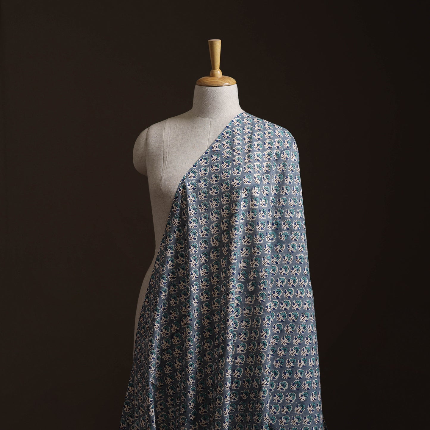 Sanganeri Hand Block Print Cotton Fabric 06