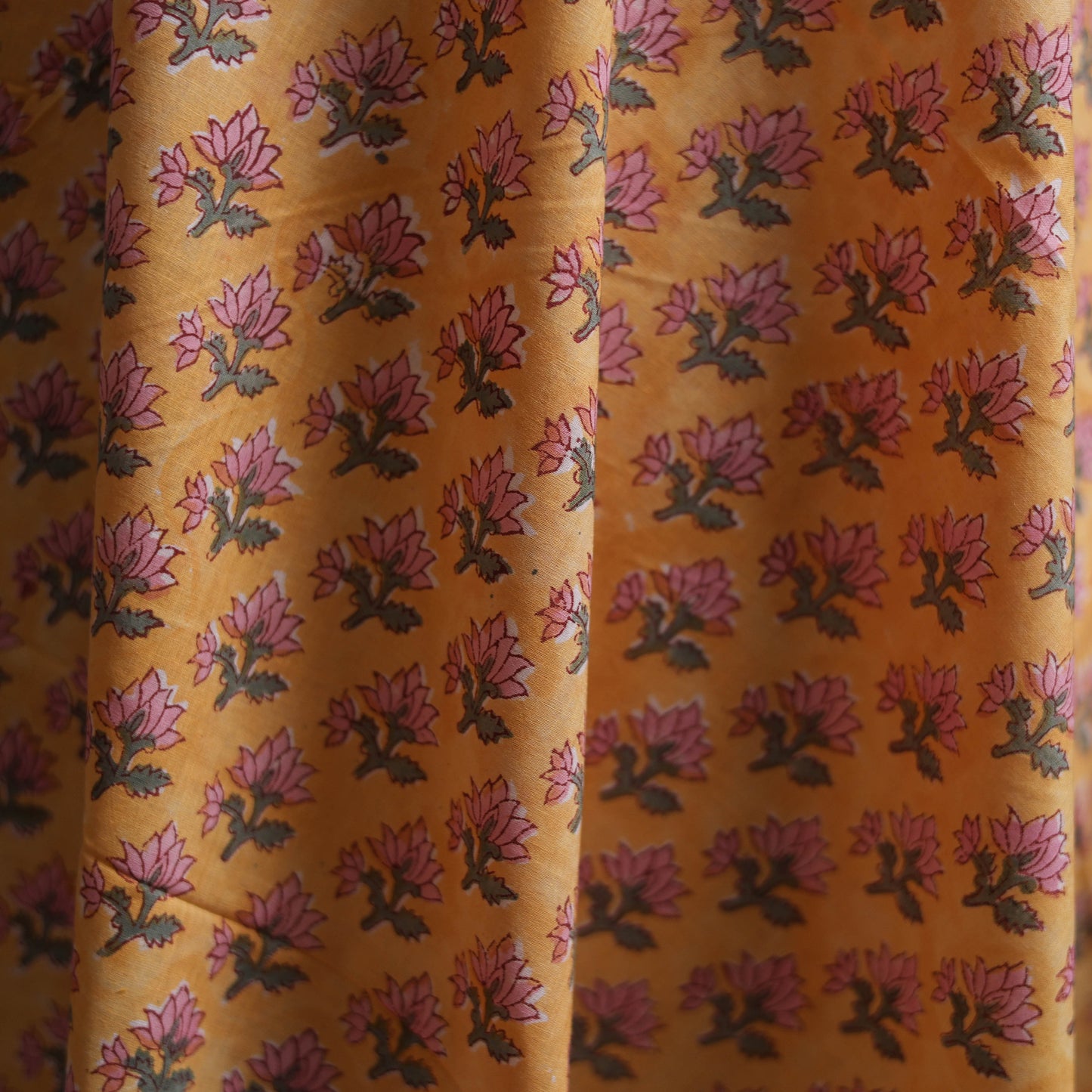 Sanganeri Hand Block Print Cotton Fabric 08