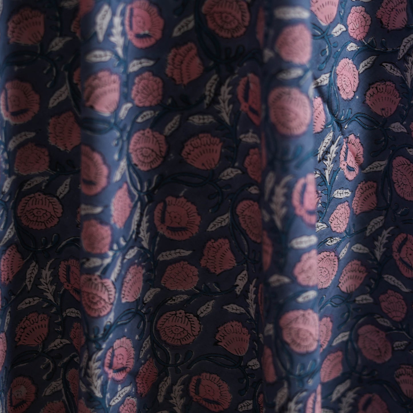 Sanganeri Hand Block Print Cotton Fabric 09