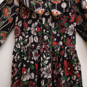 Pure Cotton Girls Frock Dress in Kalamkari Print (3-4 Years) 23