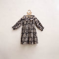 Pure Cotton Girls Frock Dress in Kalamkari Print (3-4 Years) 26