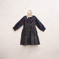 Pure Cotton Girls Frock Dress in Ajrakh Block Print (3-4 Years) 27