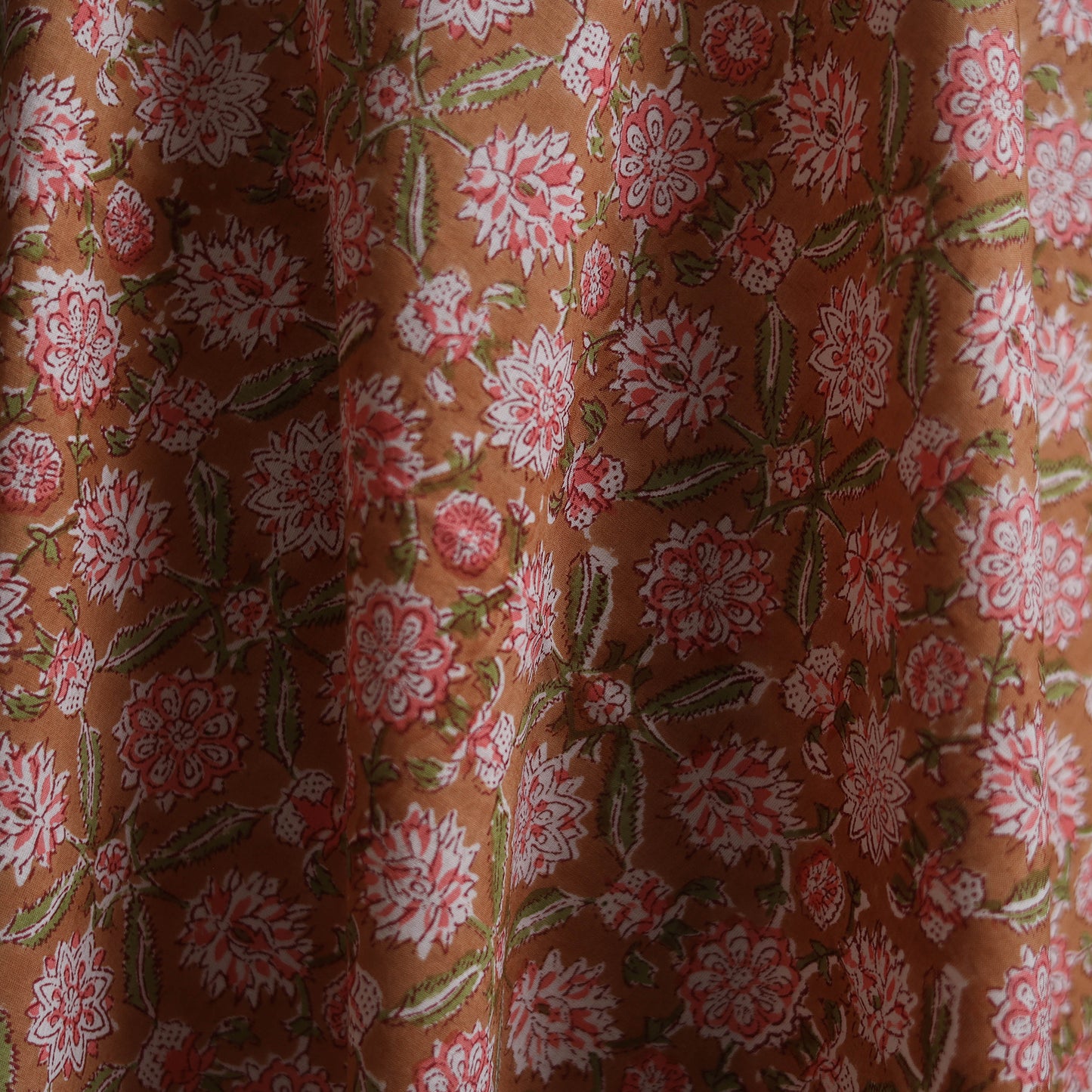 Sanganeri Hand Block Print Cotton Fabric 17