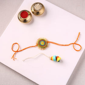 Chakra - Handmade Paper Quilling Rakhi & Lumba Set 44
