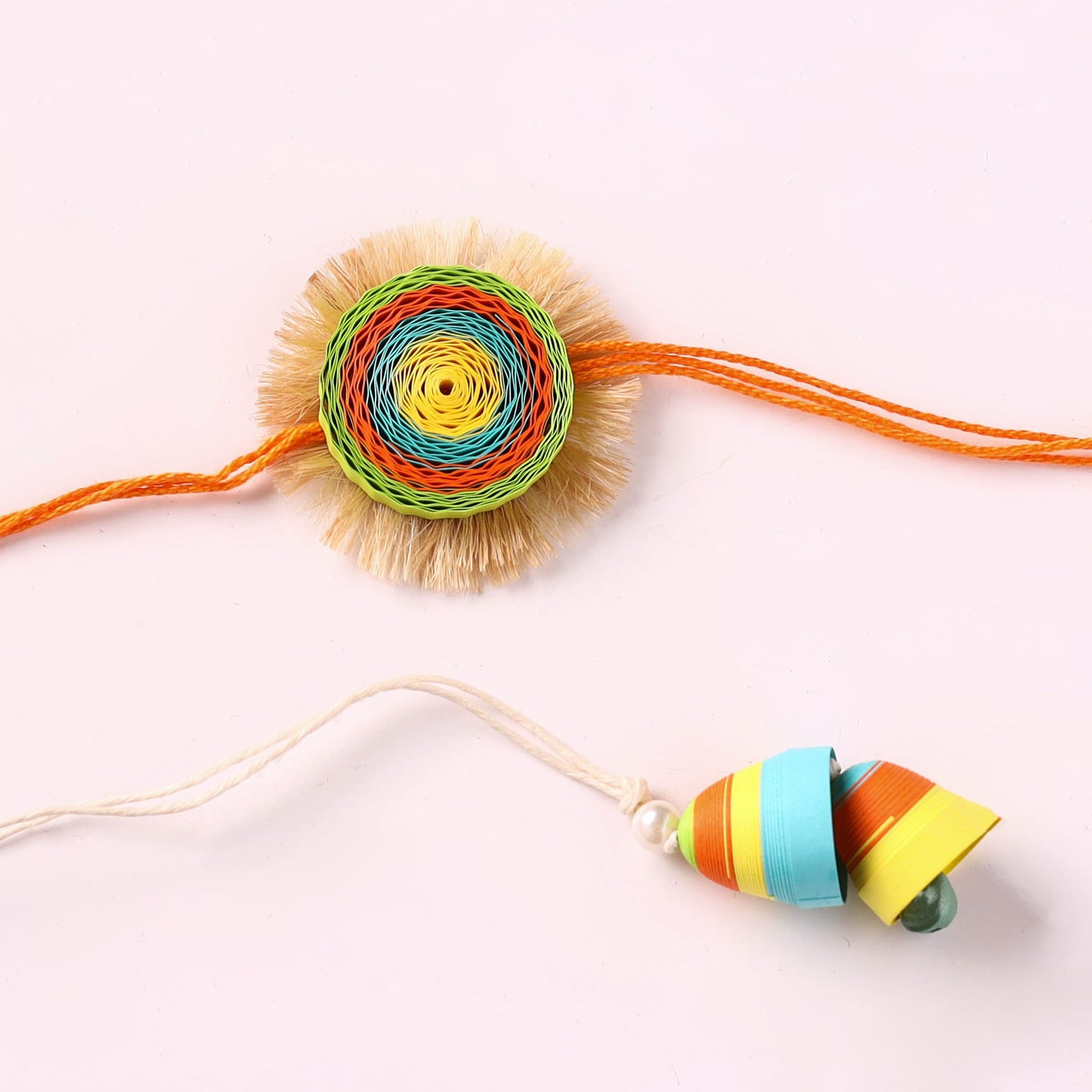 Chakra - Handmade Paper Quilling Rakhi & Lumba Set 44