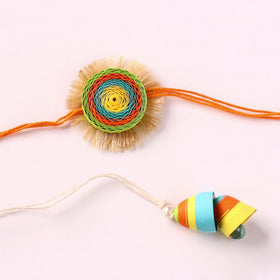 Chakra - Handmade Paper Quilling Rakhi & Lumba Set 44