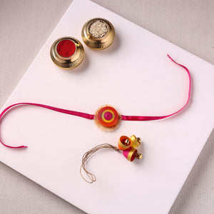 Chakra - Handmade Paper Quilling Rakhi & Lumba Set 18