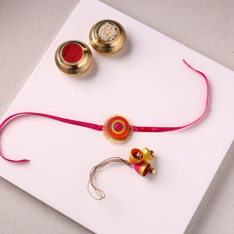 Chakra - Handmade Paper Quilling Rakhi & Lumba Set 18