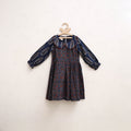 Pure Cotton Girls Frock Dress in Ajrakh Block Print (3-4 Years) 38