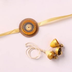 Chakra - Handmade Paper Quilling Rakhi & Lumba Set 57