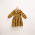 Pure Cotton Girls Frock Dress in Ajrakh Block Print (3-4 Years) 39