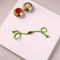 Tribal Odisha Dokra Brass & Threadwork Rakhi 08