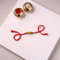 Tribal Odisha Dokra Brass & Threadwork Rakhi 10