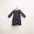 Pure Cotton Girls Frock Dress in Ajrakh Block Print (3-4 Years) 41