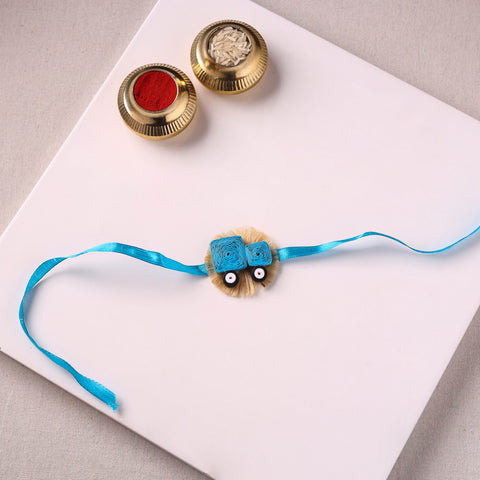Car - Handmade Paper Quilling Kids Rakhi 24