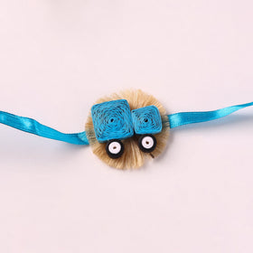 Car - Handmade Paper Quilling Kids Rakhi 48