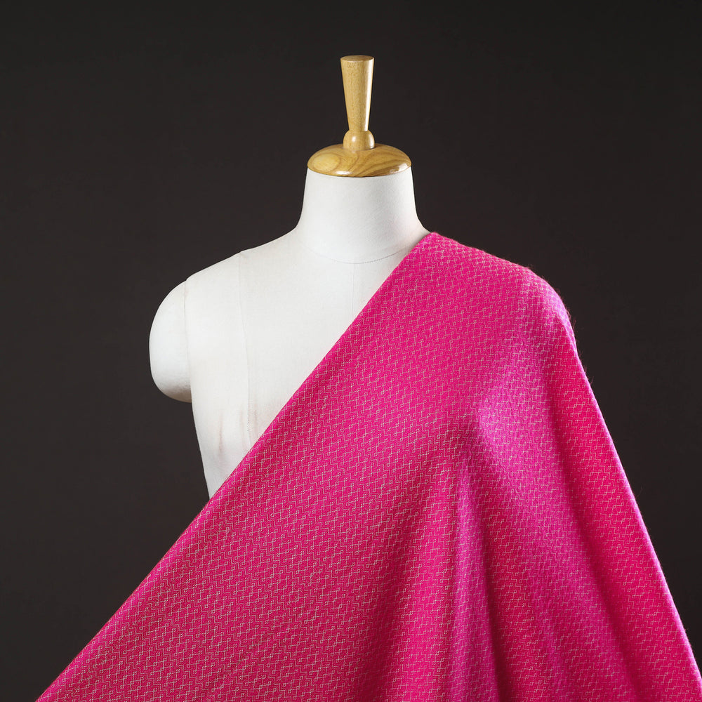 Pink - Acrylic Fine Wool Fabric 15