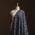 Blue - Bagru Indigo Hand Block Print Natural Dyed Cotton Fabric 02