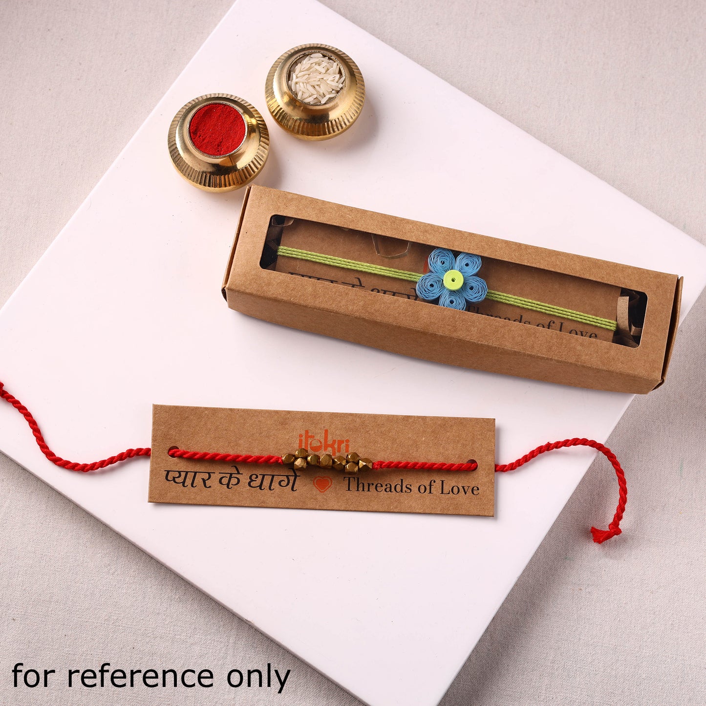 Car - Handmade Paper Quilling Kids Rakhi 48
