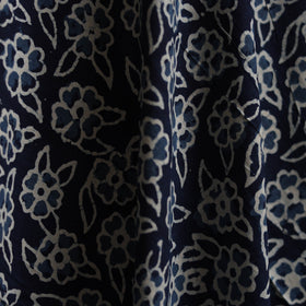 Blue - Bagru Indigo Hand Block Print Natural Dyed Cotton Fabric 02