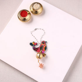Bird - Handmade Beadwork Lumba Rakhi by Jugni 02