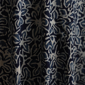 Blue - Bagru Indigo Hand Block Print Natural Dyed Cotton Fabric 03