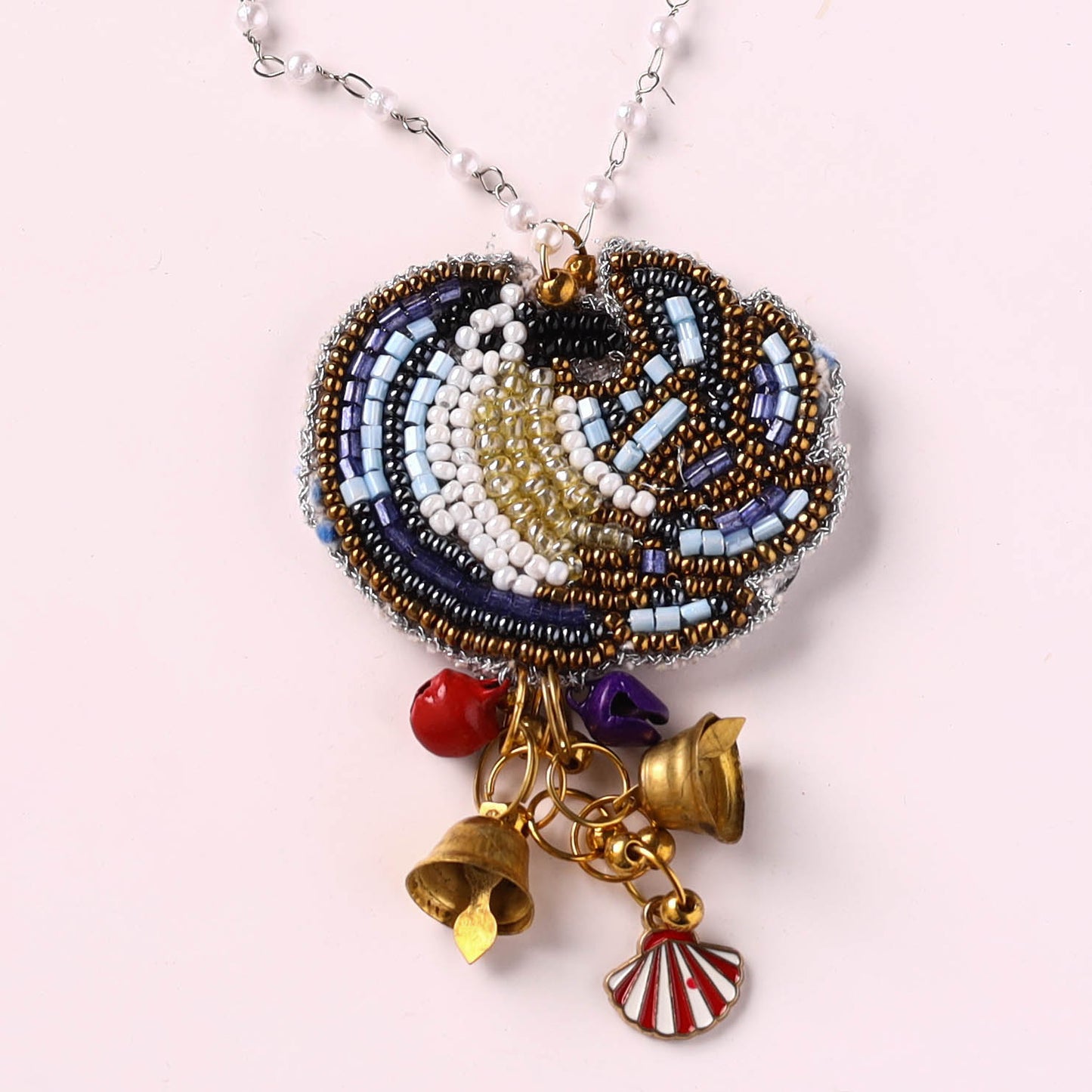 Bird - Handmade Beadwork Lumba Rakhi by Jugni 04