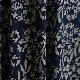 Blue - Bagru Indigo Hand Block Print Natural Dyed Cotton Fabric 07