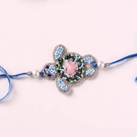 Turtle - Handmade Beadwork Kids Rakhi by Jugni 12